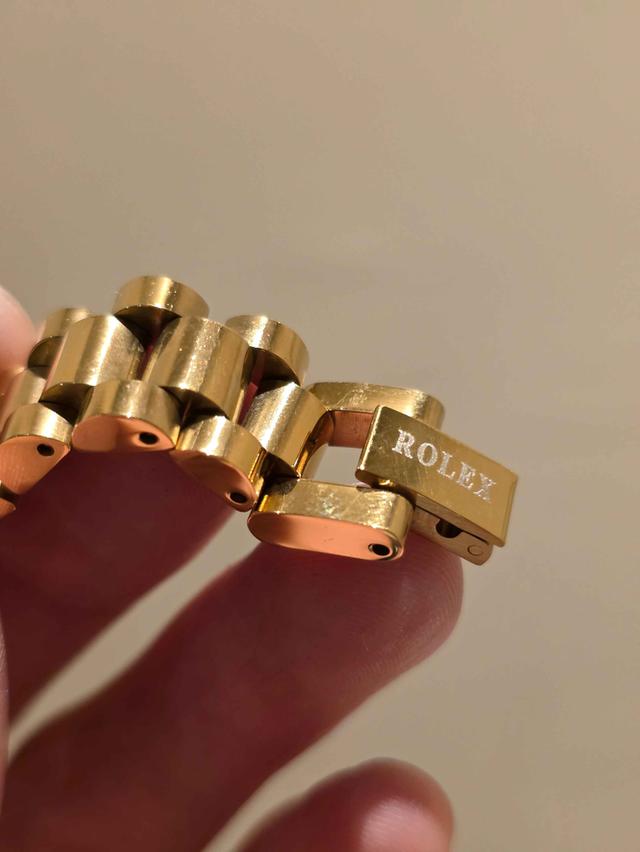 ของสะสม สร้อยข้อมือ ROLEX สวยสีทอง เก่าเก็บ น่าสะสม เดิมๆ หายาก เดิมๆ ขายตามสภาพ พร้อมส่ง รูปที่ 7