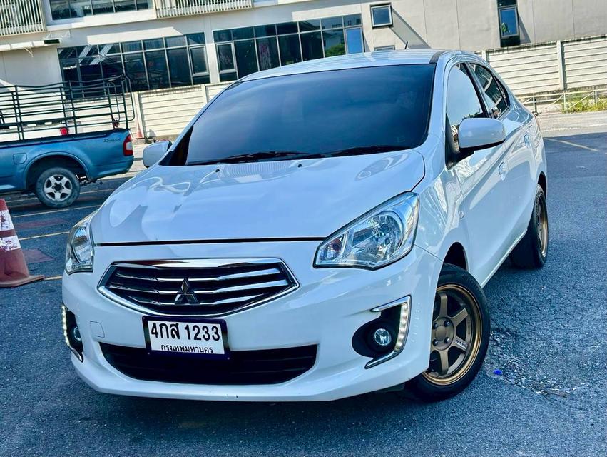 รหัสรถ QT12330 MITSUBISHI ATTRAGE 1.2GLX (MNC) เกียร์ธรรมดา สีขาว ปี 2017 20