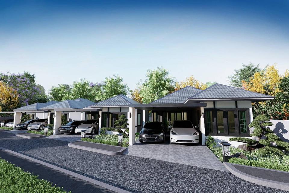 บ้านเดี่ยวชั้นเดียว สร้างใหม่ 3ห้องนอน 2 ห้องน้ำ ขนาด 46.0 ตารางวา ราคา 2,990,000.00 บาท  7