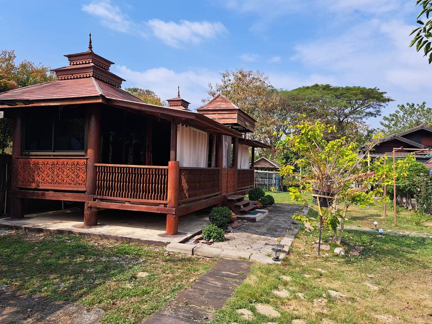 ขายบ้านสวนบนเนื้อที่1ไร่1งาน39ตรว. 7