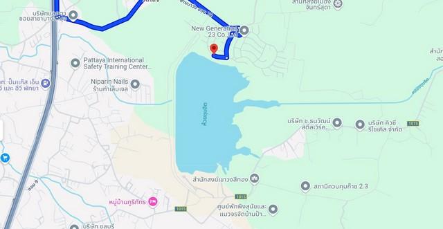 ขายที่ดินเปล่าติดริมน้ำโครงการบ้านเนินน้ำ เหมาะทำบ้านพักตากอากาศ ตะเคียนเตี้ย บางละมุง ใกล้พัทยา