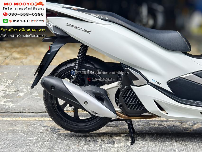 Pcx 150i 2018 รถบ้านแท้เครื่องเดิมชุดสีสวย กุญแจรีโมทบุคเซอวิสครบ  No1172    17