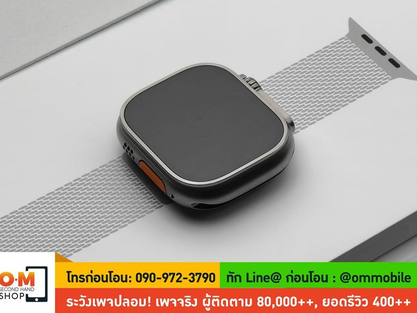 ขาย/แลก Apple Watch Ultra2 49mm Titanium Case With Titanium Milanese Loop ศูนย์ไทย ประกัน Apple Care+ 31/10/2026 เพียง 27,990 บาท 3