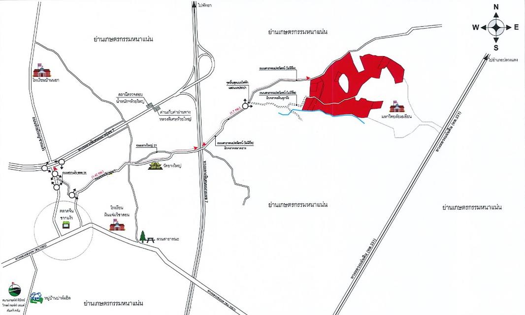 ขายที่ดินเปล่า แปลงใหญ่  ทำเลศักยภาพ อำเภอบางละมุง จังหวัดชลบุรี 8