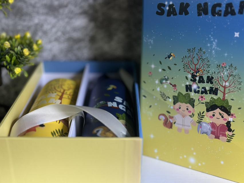 Boxset สำหรับใส่หนังสือ  ของชำรวย  ของที่ระลึก แก้วเยติ รูปที่ 2