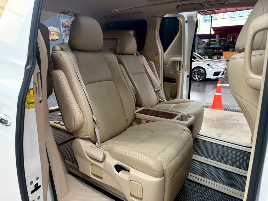 TOYOTA VELLFIRE 2.4 V ปี2011 รถบ้านแท้ รถสวยประวัติดี 9