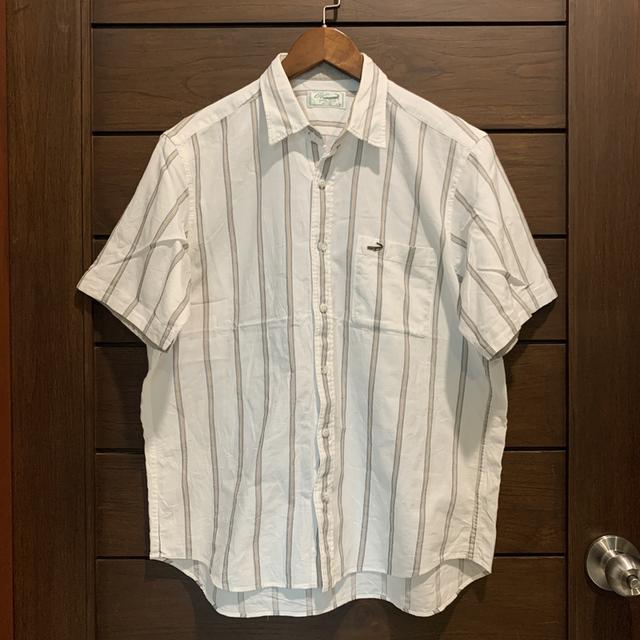 เชิ้ตแขนสั้น ลายริ้ว Crocodile L