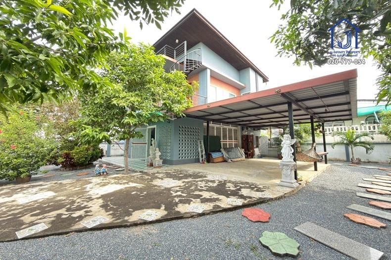 ขายบ้านเดี่ยว 2 ชั้น 121 ตร.ว. ซอยบางแวก 87 ใกล้ถนนกาญจนาภิเษก หลังมุม 5