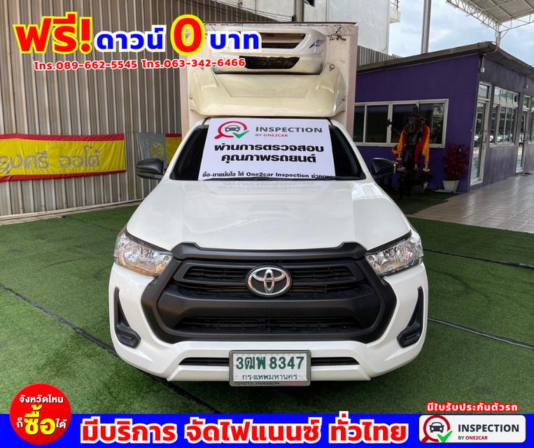 💢#ปี2022 Toyota Hilux Revo 2.4 SINGLE Entry 💢#รถตู้เย็นพร้อมใช้งาน  💢ไมล์แท้ 57,xxx กม.