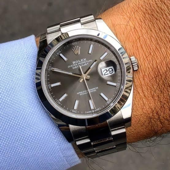 Rolex Datejust 41mm Rhodium Gray Dial 2