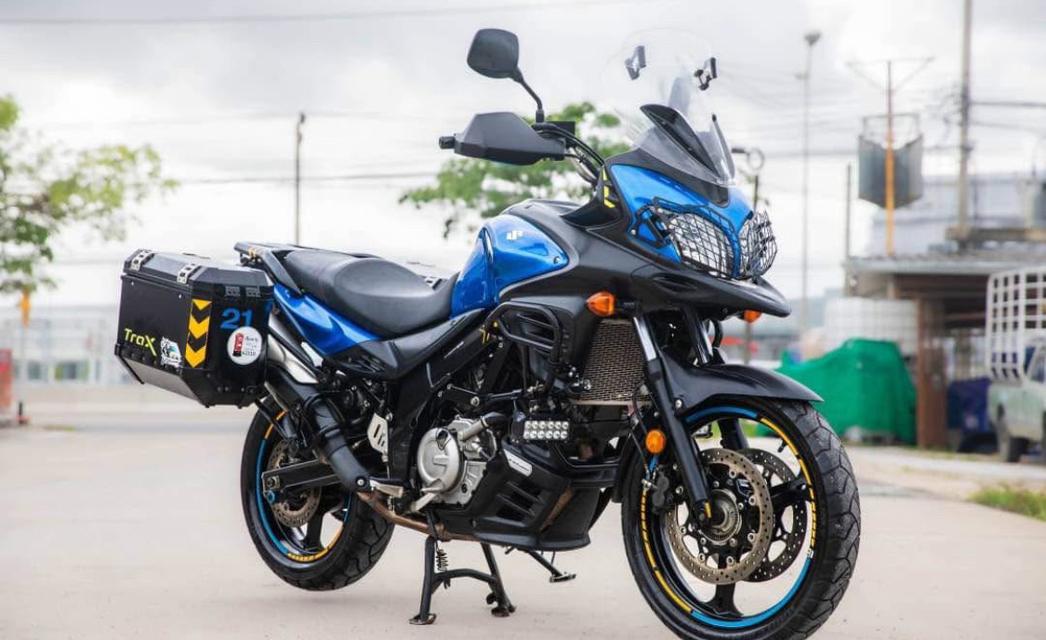 Suzuki V-Strom 650 XT ปี 2015 สีน้ำเงิน 1