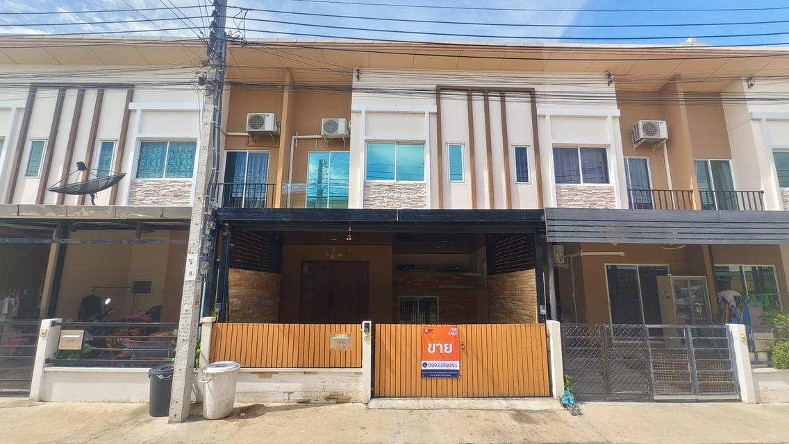 ขาย ทาวน์โฮม 2 ชั้น หน้ากว้าง5.5เมตร พลีโน่สุขสวัสดิ์66 ใกล้รถไฟฟ้าสถานีครุใน 1