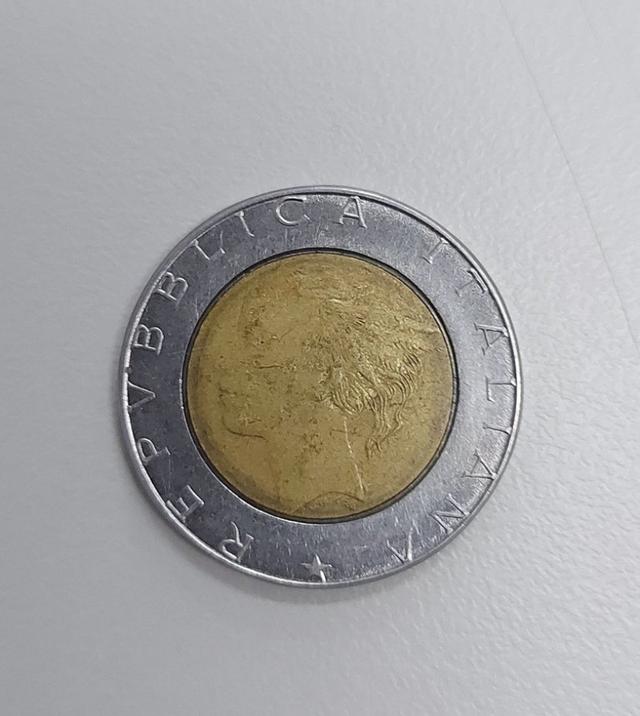 เหรียญ L500 ITALIANA SINC 1990