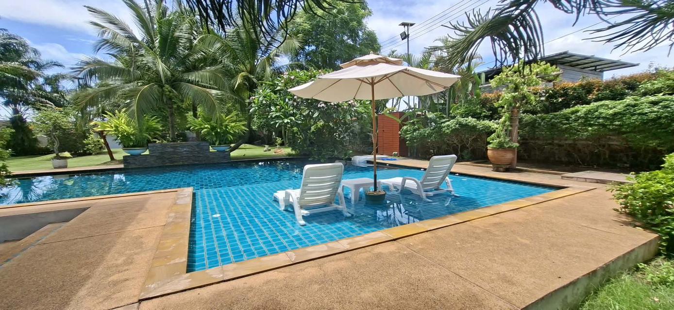 บ้านสไตล์รีสอร์ทขอบอ่างมาบประชัน พัทยา 5