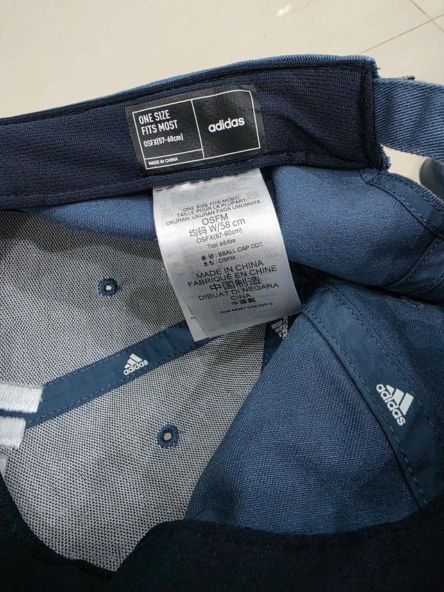 A.หมวก ADIDAS สวย เดิมๆ ของแท้ หายาก วินเทจ เท่ อย่างดี สภาพใหม่ๆ ปรับขนาดได้ พร้อมส่ง รูปที่ 3