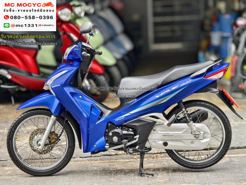 Wave 125i 2018 สตาดมือ เครื่องเดิมเสียงเงียบ ใช้งานได้ปกติ มีเล่มเขียวชุดโอนให้ครบ NO1206   5