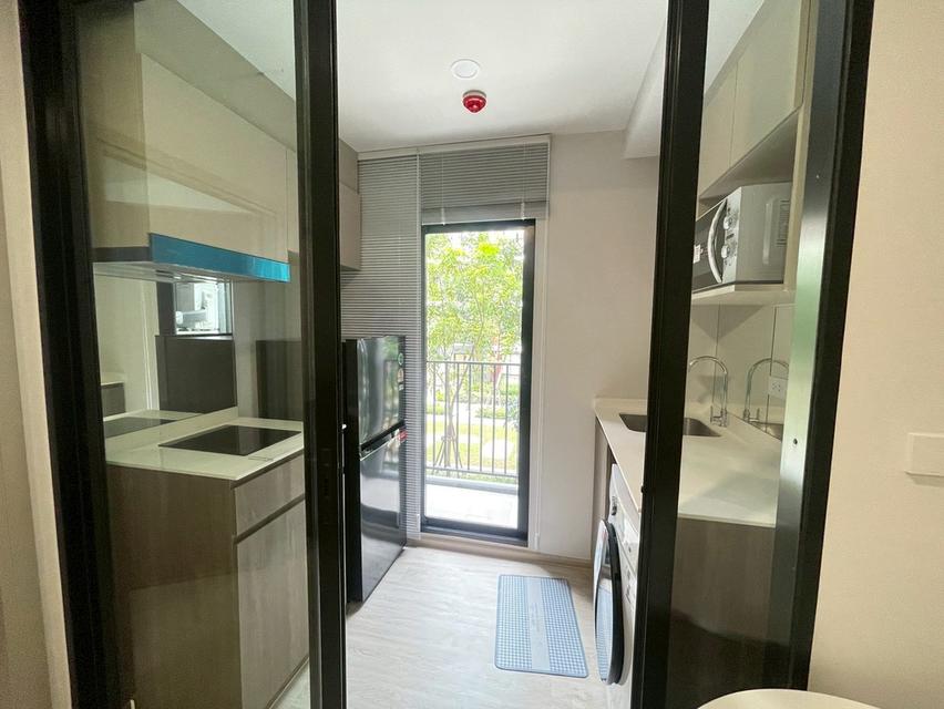 ให้เช่าคอนโด นิวคอร์ คูคตสเตชั่น ติดสถานีรถไฟฟ้าคูคตสเตชั่น ขนาด27 ตรม ขนาด 1 ห้องนอน 1ห้องน้ำ 1ห้องนั่งเล่น 1 ห้องครัว 10