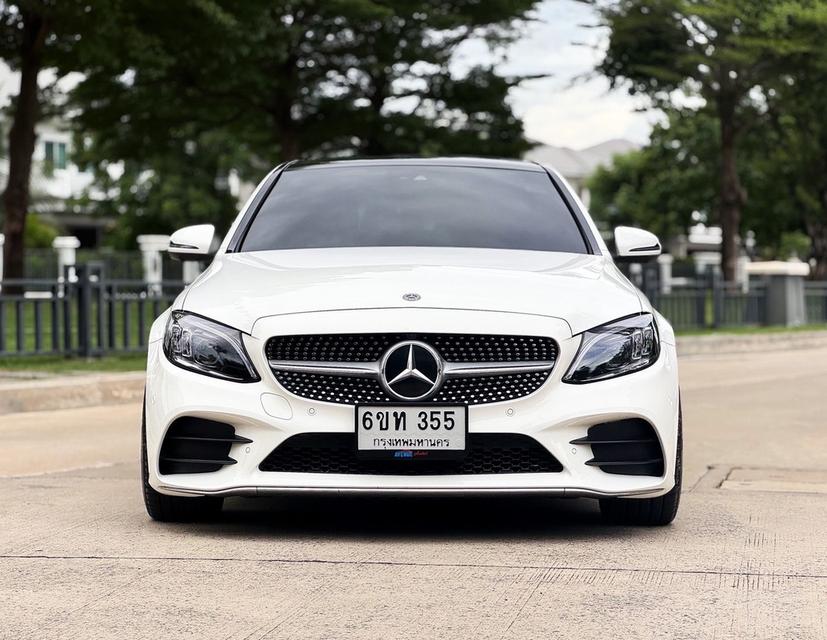 Benz C220d AMG Dynamic รุ่น Top ดีเซลล้วน W205 ปี 2022 หลังคาแก้ว เจ้าของเดียว ใช้งาน 6 หมื่นโล วารันตีศูนย์ถึง 2027 รูปย่อยที่ 2