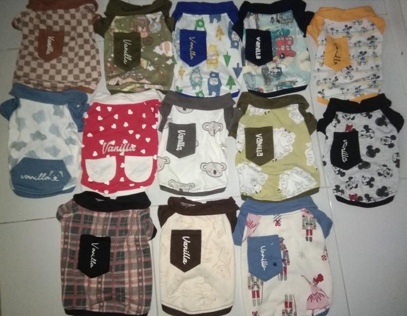 เสื้อน้องหมามือสองสภาพดีสวยๆ