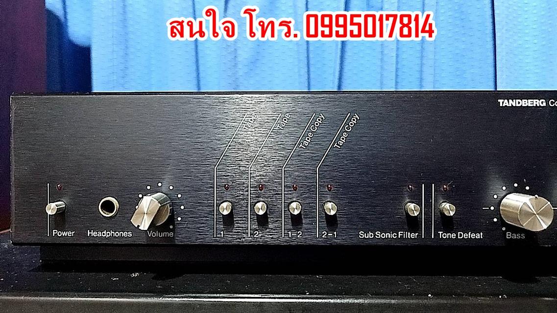 ขายปรีแอมป์ Tandberg 3002A Stereo Pre Amplifier (1980)