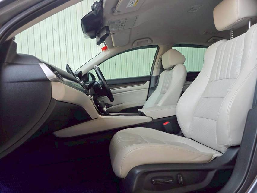 HONDA ACCORD 2.0 HYBRID E-CVT ปี 2019 สีเทา A/T ไมล์น้อย 6x,xxx โฉม ปี19-23 รถVat% รูปที่ 11