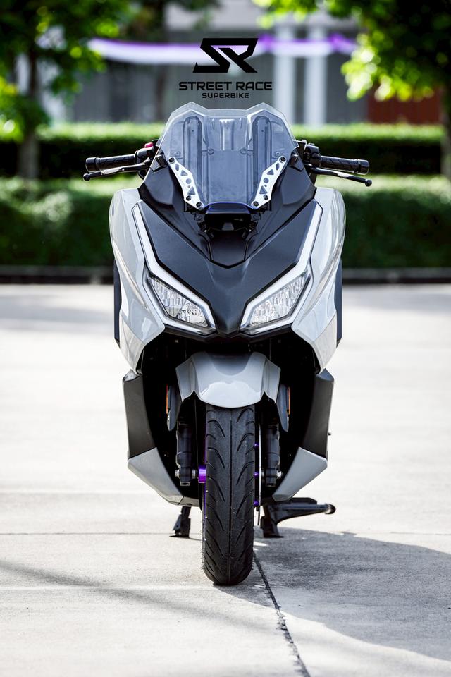 2023 Honda forza350 ปี 2023 สีเทา ล้อม่วงหล่อตาแตก! 8