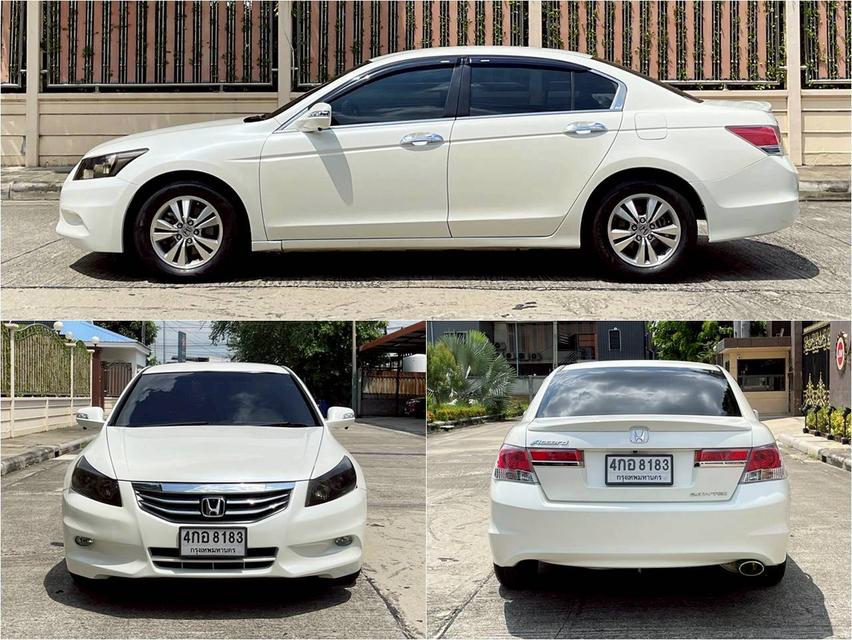 HONDA ACCORD 2.4 EL (Navi)(MNC) ปี 2012 สภาพนางฟ้า