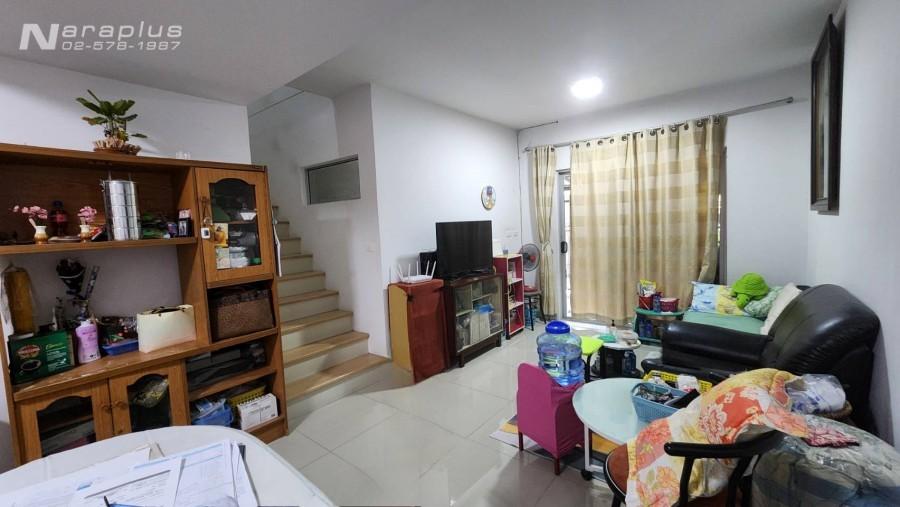68060808 : ขายทาวน์เฮ้าส์ 2 ชั้น หน้ากว้าง 5.7 เมตร ขนาด 19.3 ตร.ว. หมู่บ้านพฤกษา วิลล์ 55/2 วงแหวน-รามอินทรา เฟส 2 สุเหร่าคลองหนึ่ง กรุงเทพฯ 7