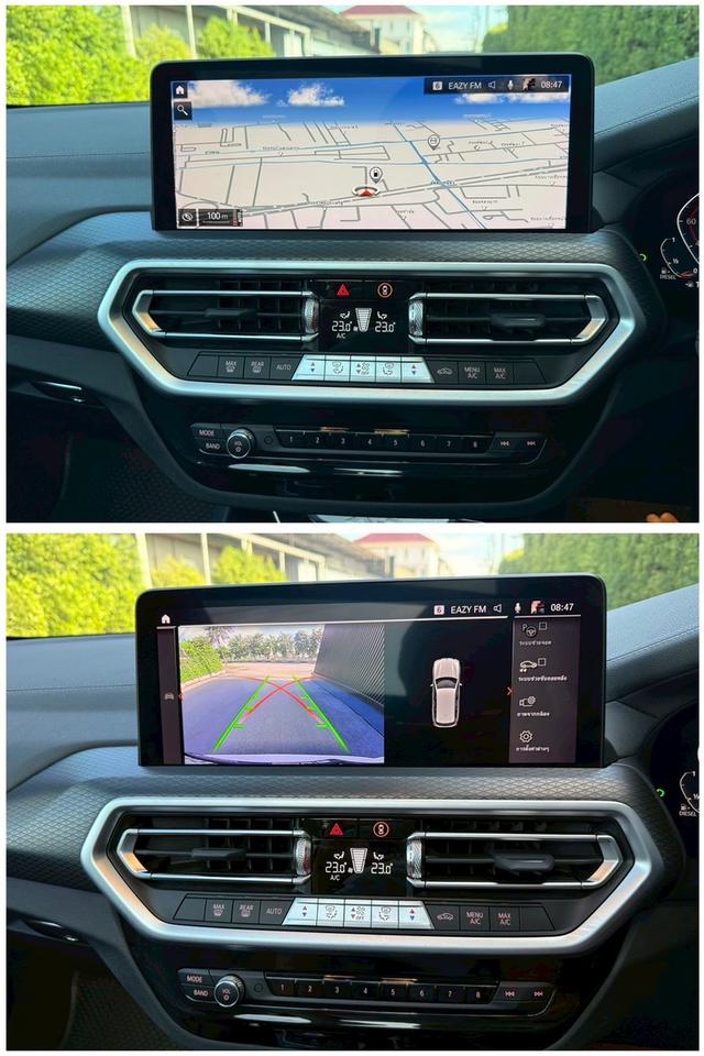 BMW X3 xDrive20d M Sport ปี 22  รถบ้านมือเดียวป้ายแดง สภาพสวยพร้อมใช้ 8