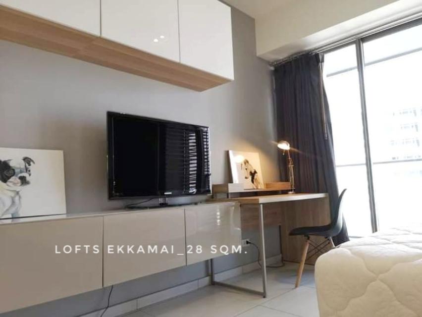 ให้เช่า คอนโด studio 1 bedroom The Lofts เอกมัย (เดอะ ลอฟท์ เอกมัย) 28 ตรม. near BTS Ekkamai in Sukhumvit area 2