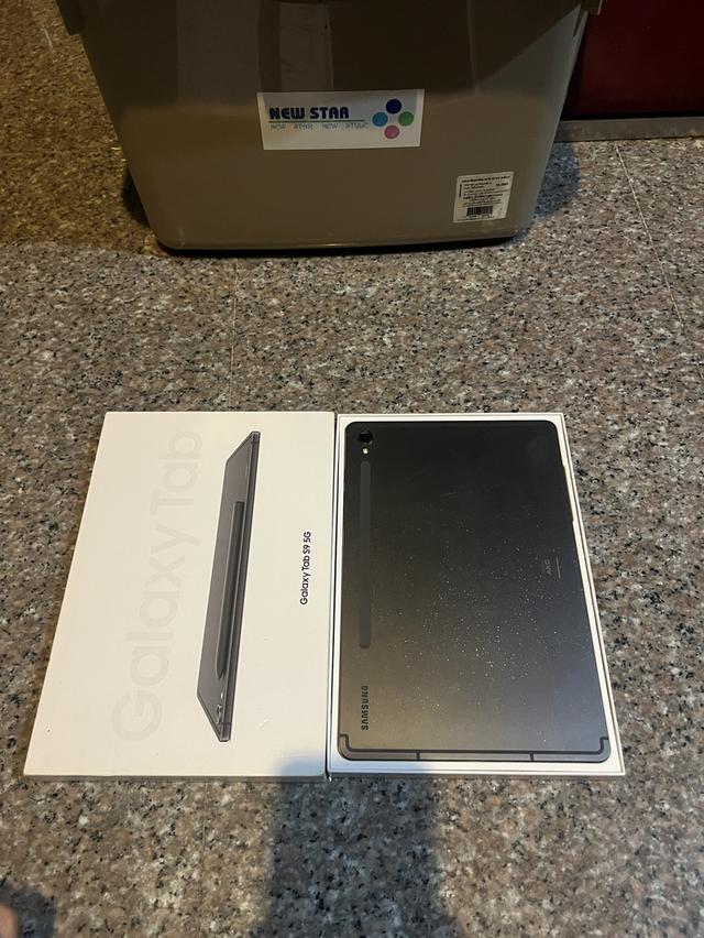 ขายSamsungTabS9สีGray5Gใส่ซิมได้128กิ๊กมีกล่องใช้งานดีถูกๆ รูปย่อยที่ 2