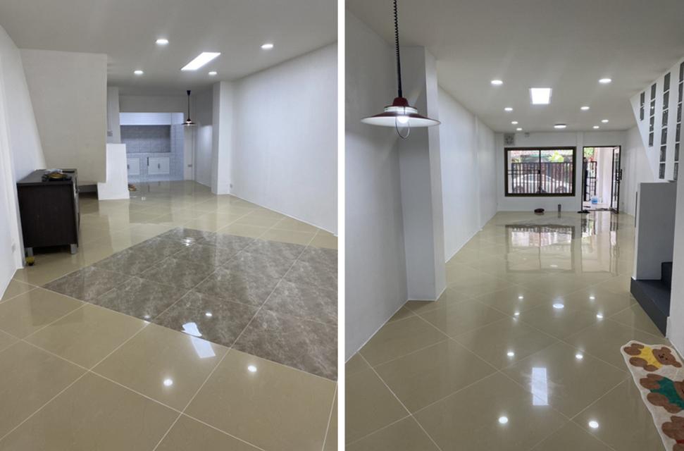 หมู่บ้านฉัตรเกล้า นวมินทร์ 153 เขตบึงกุ่ม ทาวน์เฮ้าส์ รีโนเวทใหม่ 2 นอน 2 น้ำ ใกล้ MRT สถานีคู้บอน 3