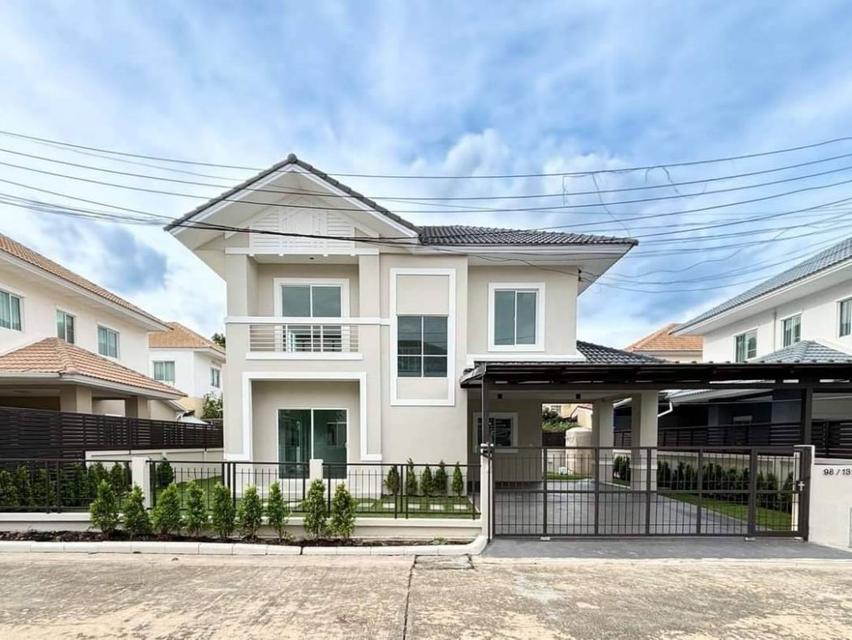 ขาย บ้านเดี่ยว แลนซีโอ รามอินทรา-วัชรพล 160 ตรม. 56 ตร.วา บ้าน Renovate เรียบร้อย เดินทางสะดวก พร้อมยื่นBank 1