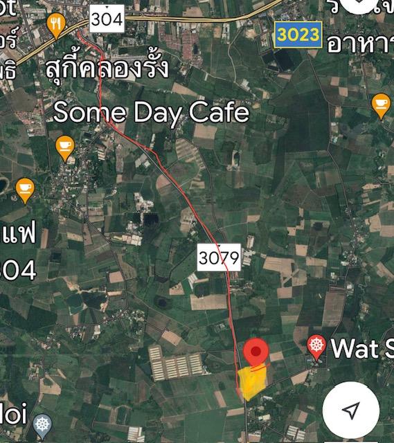 ขายที่ดินแปลงสวยหัวมุม 96 ไร่ 2 งาน 87 ตร.วา โฉนดที่ดิน น.ส. 4 จ. อ.ศรีมหาโพธิ จ.ปราจีนบุรี 2