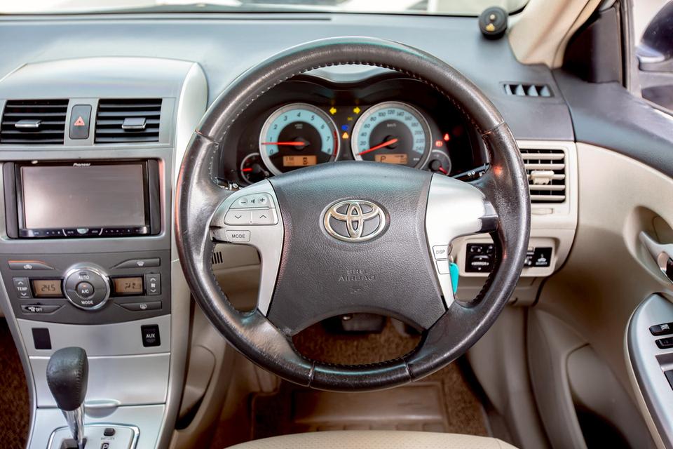 Toyota Altis 1.8G ปี 2012 เกียร์ออโต้ รุ่นท๊อป สีเทา สวยสภาพดี รูปที่ 14