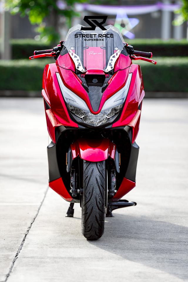 Forza350 ปี 2021 สี แดงหน้าคาร์บอน สายหล่อต้องมี!
