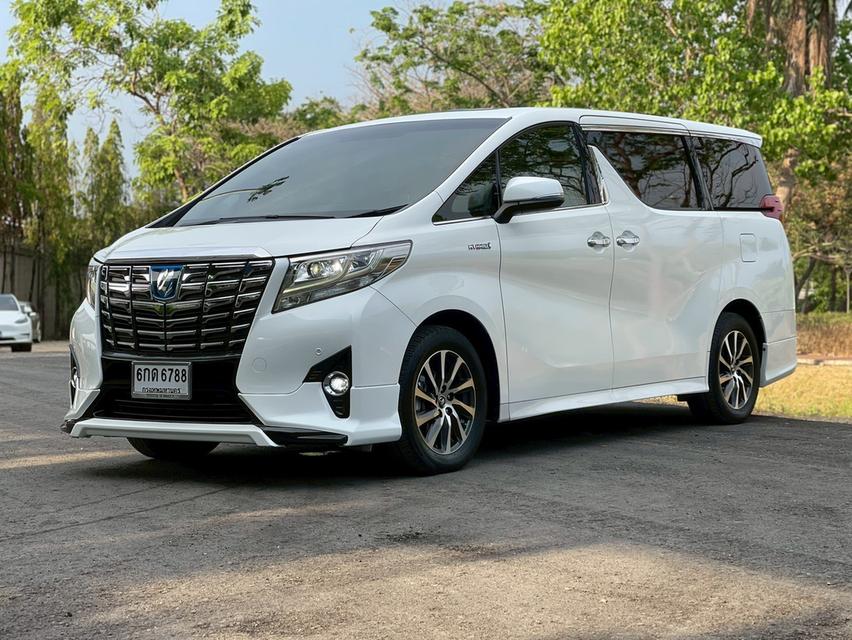 Toyota #Alphard 2.5 Hybrid E-Four SRC TOP รถบ้านสภาพดี มือเดียวป้ายแดง รุ่นท็อป 💥 เลขไมล์ 186,xxx กม. 💥 ปี2016 จด 2017 💥 ขายเพียง 1,379,000 บาท รูปย่อยที่ 3