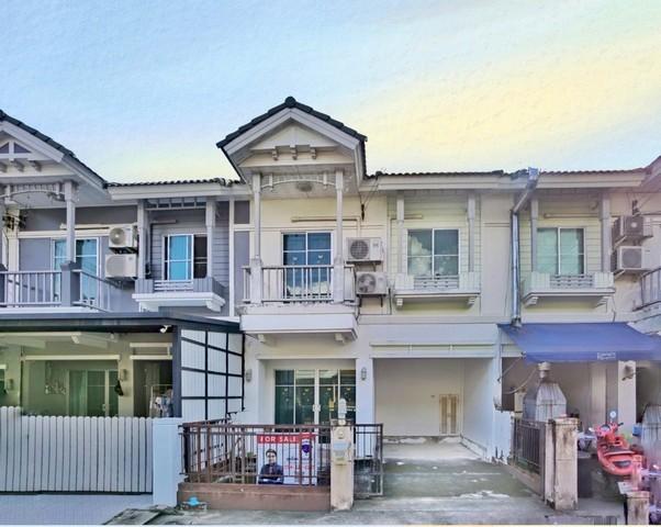 ขายทาวน์โฮม 2 ชั้น ตำแหน่งต้นโครงการ ราคาถูกที่สุด เดอะ วิลล่า รัตนาธิเบศร์ ราชพฤกษ์ ซอยท่าอิฐ