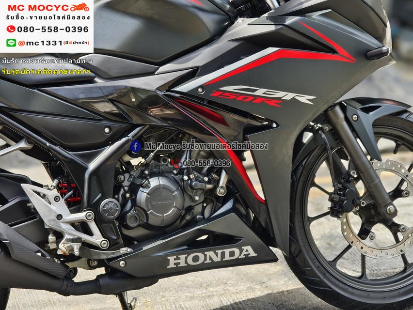 CBR 150 2022 ชุดสีสวยไม่ล้มชน รถบ้านเครื่องท่อเดิมๆ เล่มเขียวชุดโอนครบ No1234  11