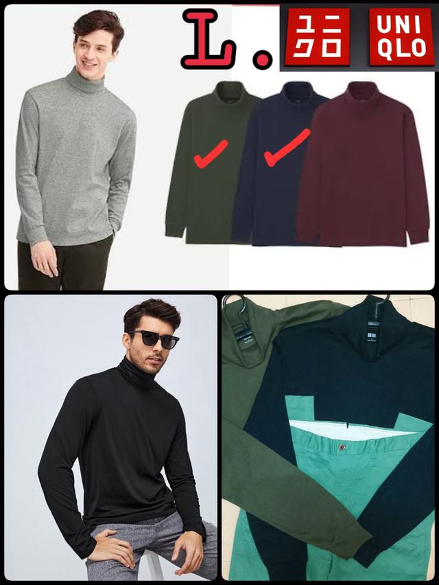 เสื้อแขนยาวมือ1. Uniqlo