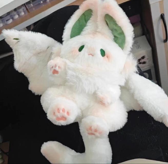ตุ๊กตากระต่าย รูปค้างคาว ตุ๊กตากระต่ายวิเศษ สุดน่ารัก นุ่มมาก ของเล่นเด็ก 3