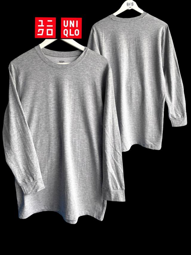 HEATTECH Extra Warm Cotton Crew Neck Long Sleeve T-Shirt