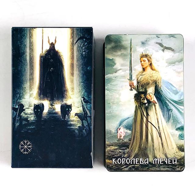 ðĨNew Russian Version Tarot Cards | Family Gathering & Mysterious Divination Board Game â Perfect Halloween & Christmas Gift 10