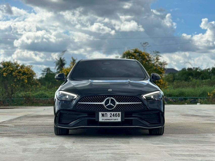 Mercedes Benz C350e AMG W206 ปี 2022 จด 2024 สีดำ เบาะแดง