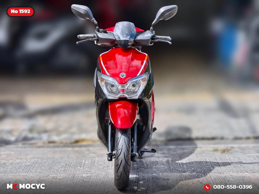 Honda Moove 2015 รุ่นTOPล้อแมค รถบ้านแท้มือเดียว เครื่องท่อเดิม สภาพสวย กุญแจบุคเซอวิสครบ มีเล่มเขียวชุดโอนครบ No.1592 รูปที่ 2