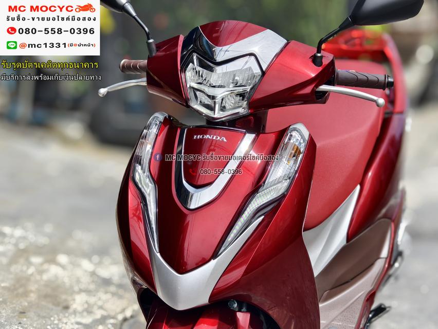 Lead 4v สีแดง 2023 วิ่ง1000โล รถบ้านแท้มือเดียวเครื่องท่อเดิมๆ สีสวยใหม่มาก No1167 11