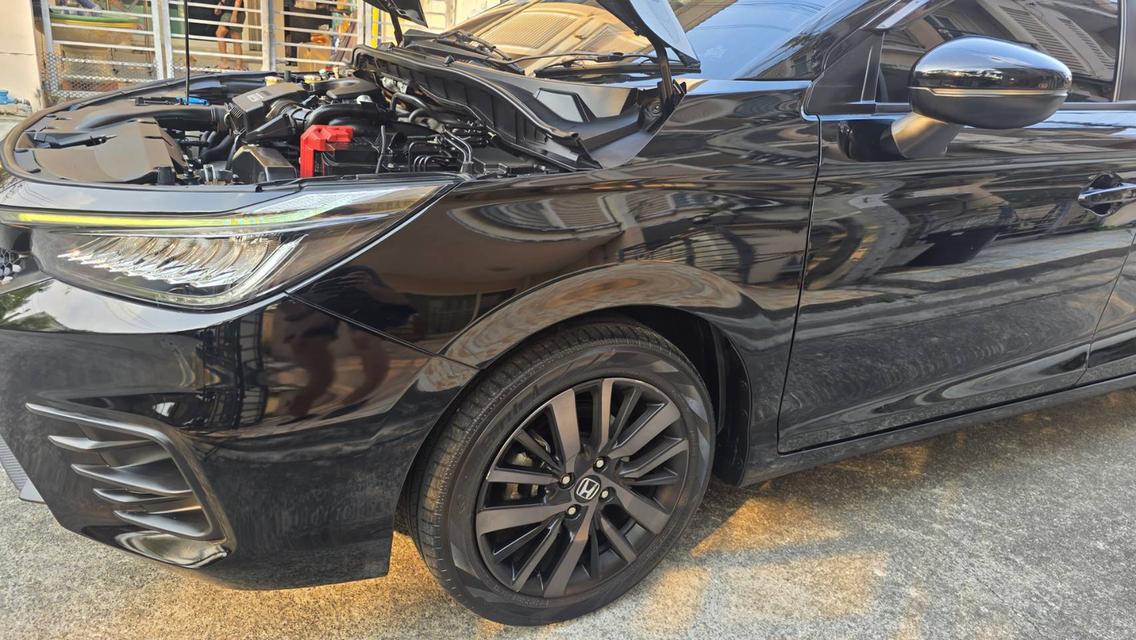 รถยนต์ Honda City Hatchback RS สีดำ มือสอง ปี 2021 รูปที่ 10
