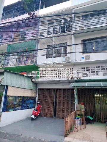 townhouse ขายพร้อมผู้เช่า ทาวน์เฮ้าส์ 4 ชั้น (มีดาดฟ้า) ซ.อิสรภาพ (ใกล้วงเวียนใหญ่) 12.3 ตร.ว. 3 น 3 น้ำ ราคา 6.5 ล้านบา 1