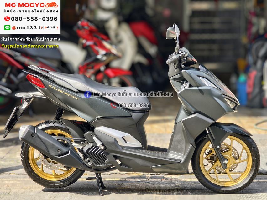 Click 160i 2022 วิ่ง2000โล รุ่นTop Abs รถบ้านแท้มือเดียว สภาพสวยใหม่มาก No1249