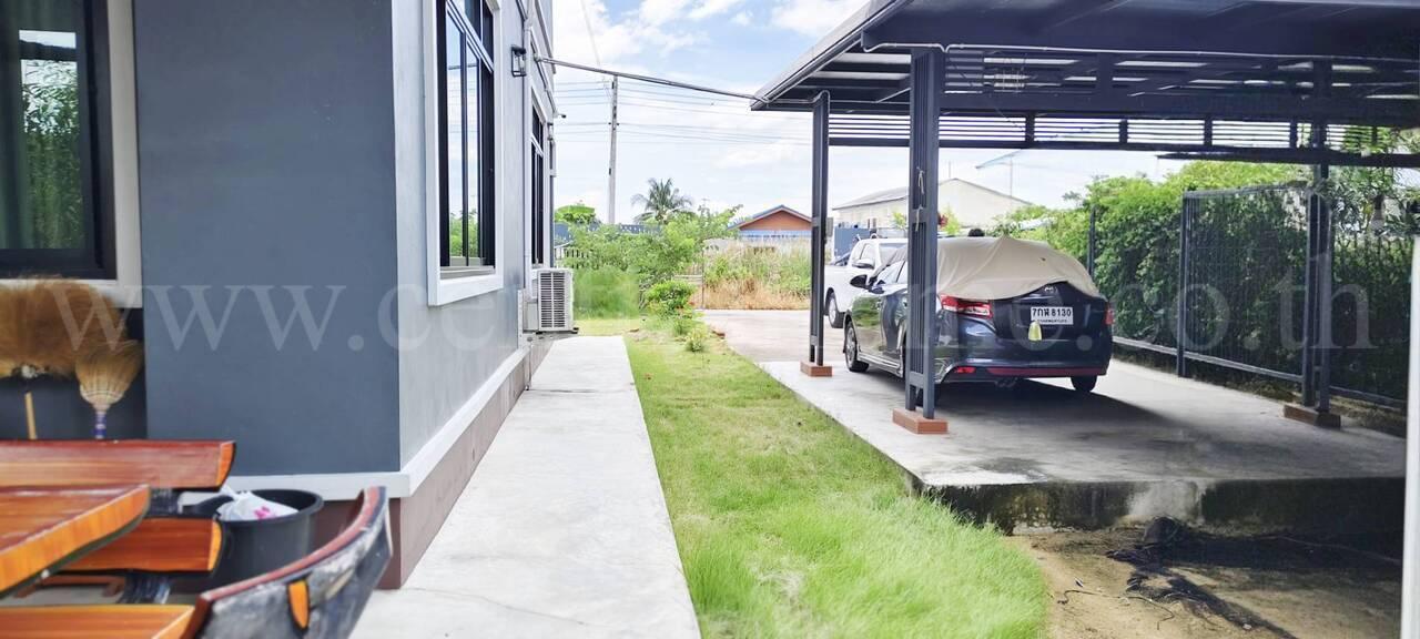 บ้านเดี่ยว 214 ตร.วา ถนนคลาสเดย์ สามพราน นครปฐม ทำเลดี 18